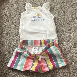 Carter’s baby girl set 6m
